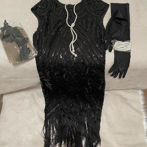 Gatsby costume with accessories